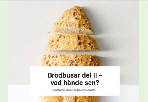 Ny rapport: Brödsvinnet måste minska-konsumenterna betalar notan