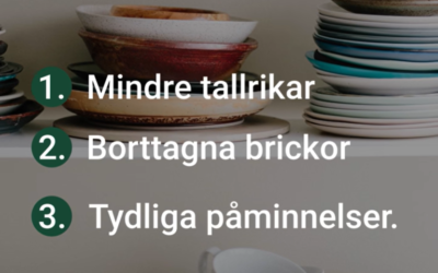 Svinnet ökar inom äldrevården- Update matsvinn juli- augusti 2025