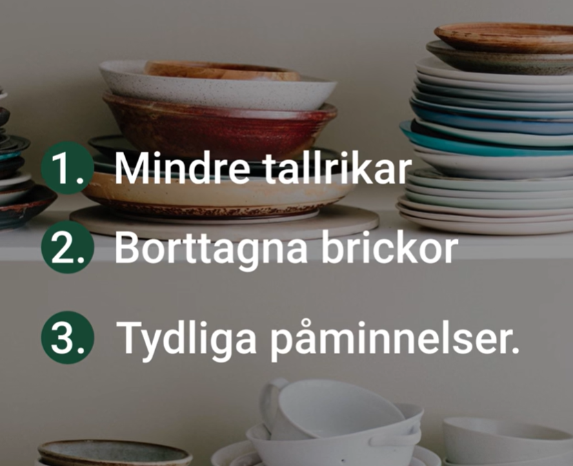 Svinnet ökar inom äldrevården- Update matsvinn juli- augusti 2025